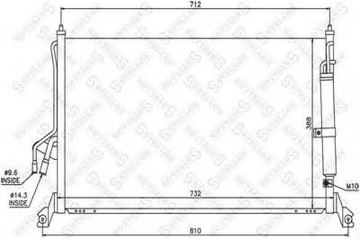 Конденсатор, кондиционер STELLOX купить