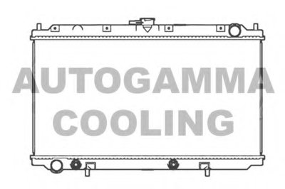 Радиатор, охлаждение двигателя AUTOGAMMA купить