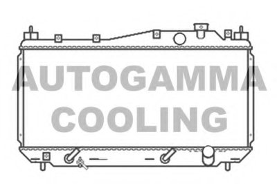 Радиатор, охлаждение двигателя AUTOGAMMA купить