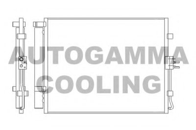 Конденсатор, кондиционер AUTOGAMMA купить