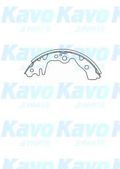 Комплект тормозных колодок MK KASHIYAMA KAVO PARTS купить