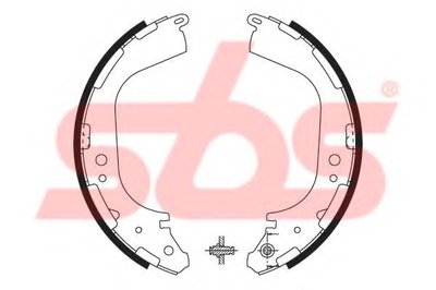 Комплект тормозных колодок sbs купить