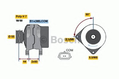 Генератор BOSCH купить