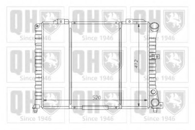 Радиатор, охлаждение двигателя QUINTON HAZELL купить