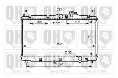 Радиатор, охлаждение двигателя QUINTON HAZELL купить
