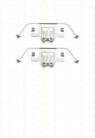 Комплектующие, колодки дискового тормоза