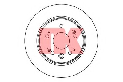 Тормозной диск NK купить