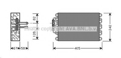 Испаритель, кондиционер AVA QUALITY COOLING