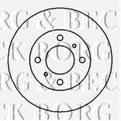 Тормозной диск BORG & BECK купить