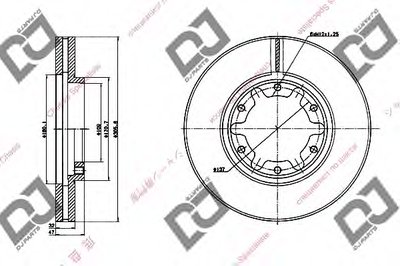 Тормозной диск DJ PARTS купить