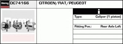 Тормозной суппорт Remanufactured REMY (Multiline) DELCO REMY