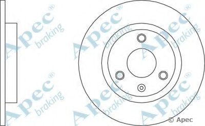 Тормозной диск APEC braking купить