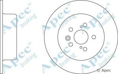 Тормозной диск APEC braking купить