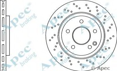 Тормозной диск APEC braking купить