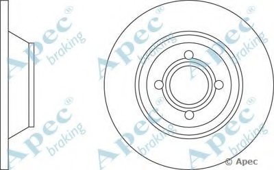 Тормозной диск APEC braking купить