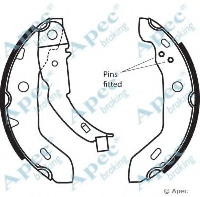 Тормозные колодки APEC braking купить