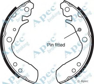 Тормозные колодки APEC braking купить