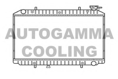 Радиатор, охлаждение двигателя AUTOGAMMA купить