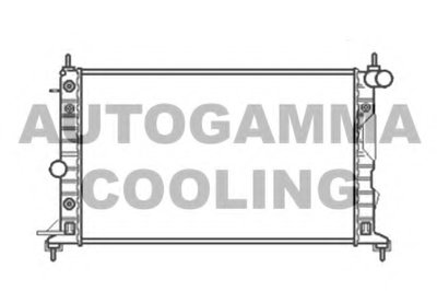 Радиатор, охлаждение двигателя AUTOGAMMA купить
