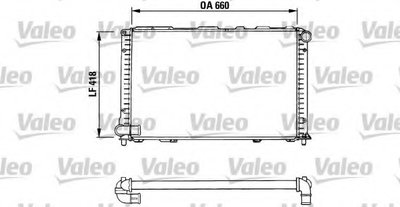 Радиатор, охлаждение двигателя VALEO купить