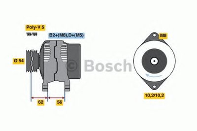 Генератор BOSCH купить