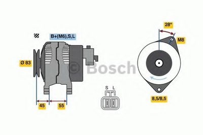 Генератор BOSCH купить