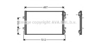 Конденсатор, кондиционер AVA QUALITY COOLING купить