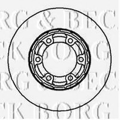 Тормозной диск BORG & BECK купить