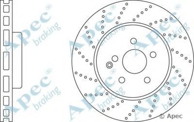 Тормозной диск APEC braking купить