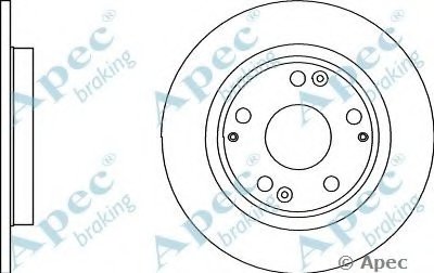 Тормозной диск APEC braking купить