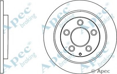 Тормозной диск APEC braking купить