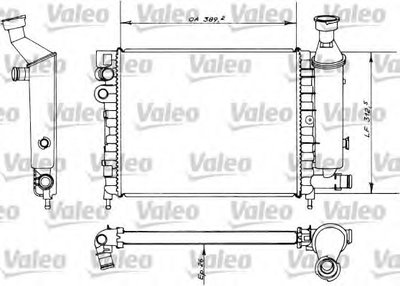 Радиатор, охлаждение двигателя VALEO купить