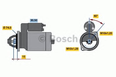 Стартер BOSCH купить