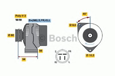 Генератор BOSCH купить