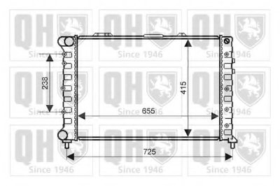 Радиатор, охлаждение двигателя QUINTON HAZELL купить