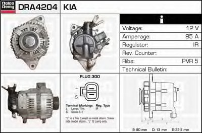 Генератор Remanufactured REMY (Light Duty) DELCO REMY купить