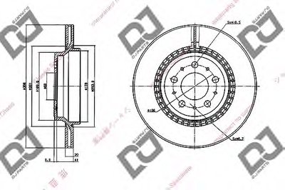 Тормозной диск DJ PARTS купить