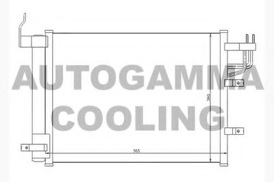 Конденсатор, кондиционер AUTOGAMMA купить