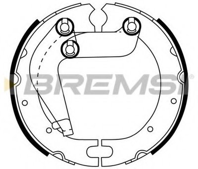 Комплект тормозных колодок BREMSI купить