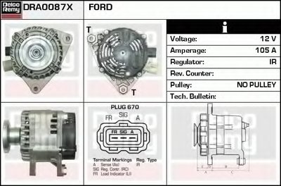 Генератор Remanufactured REMY (Light Duty) DELCO REMY купить