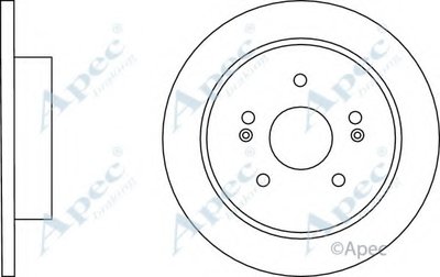 Тормозной диск APEC braking купить