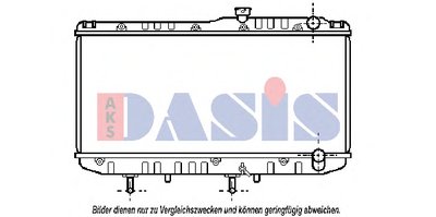 Радиатор, охлаждение двигателя AKS DASIS купить