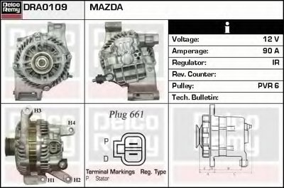 Генератор Remanufactured REMY (Light Duty) DELCO REMY купить