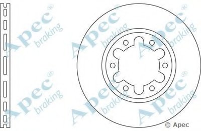 Тормозной диск APEC braking купить