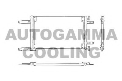 Конденсатор, кондиционер AUTOGAMMA купить