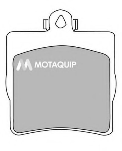 Комплект тормозных колодок, дисковый тормоз MOTAQUIP