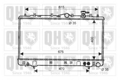 Радиатор, охлаждение двигателя QUINTON HAZELL купить
