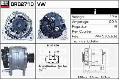 Генератор Remanufactured REMY (Light Duty) DELCO REMY купить