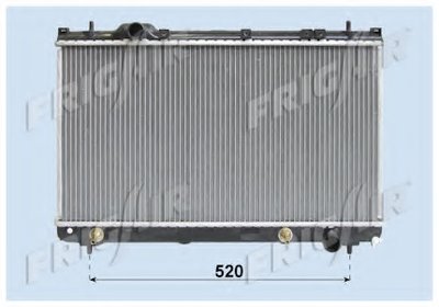 Радиатор, охлаждение двигателя FRIGAIR купить