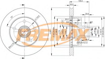 Тормозной диск Premium Carbon + FREMAX купить